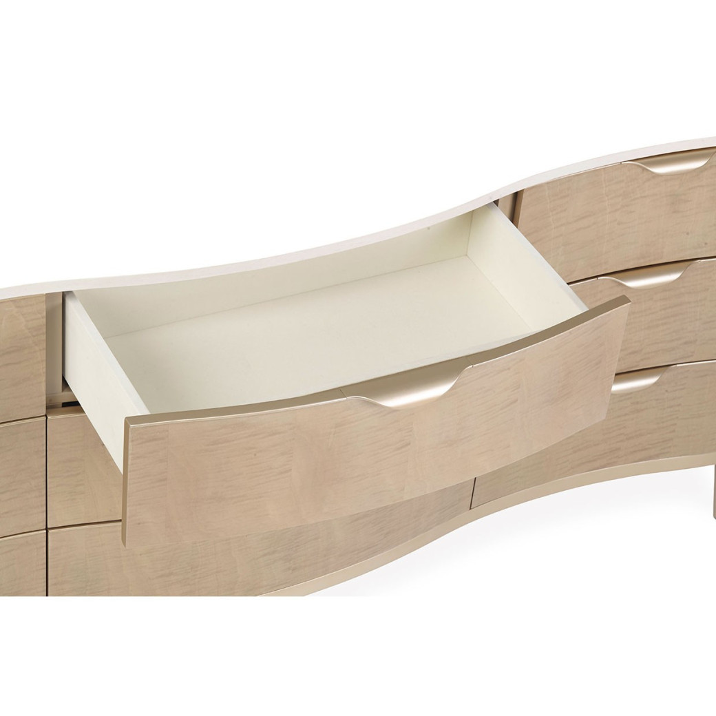 Storage Console- Dresser Malibu Crest Collection By Michael Amini