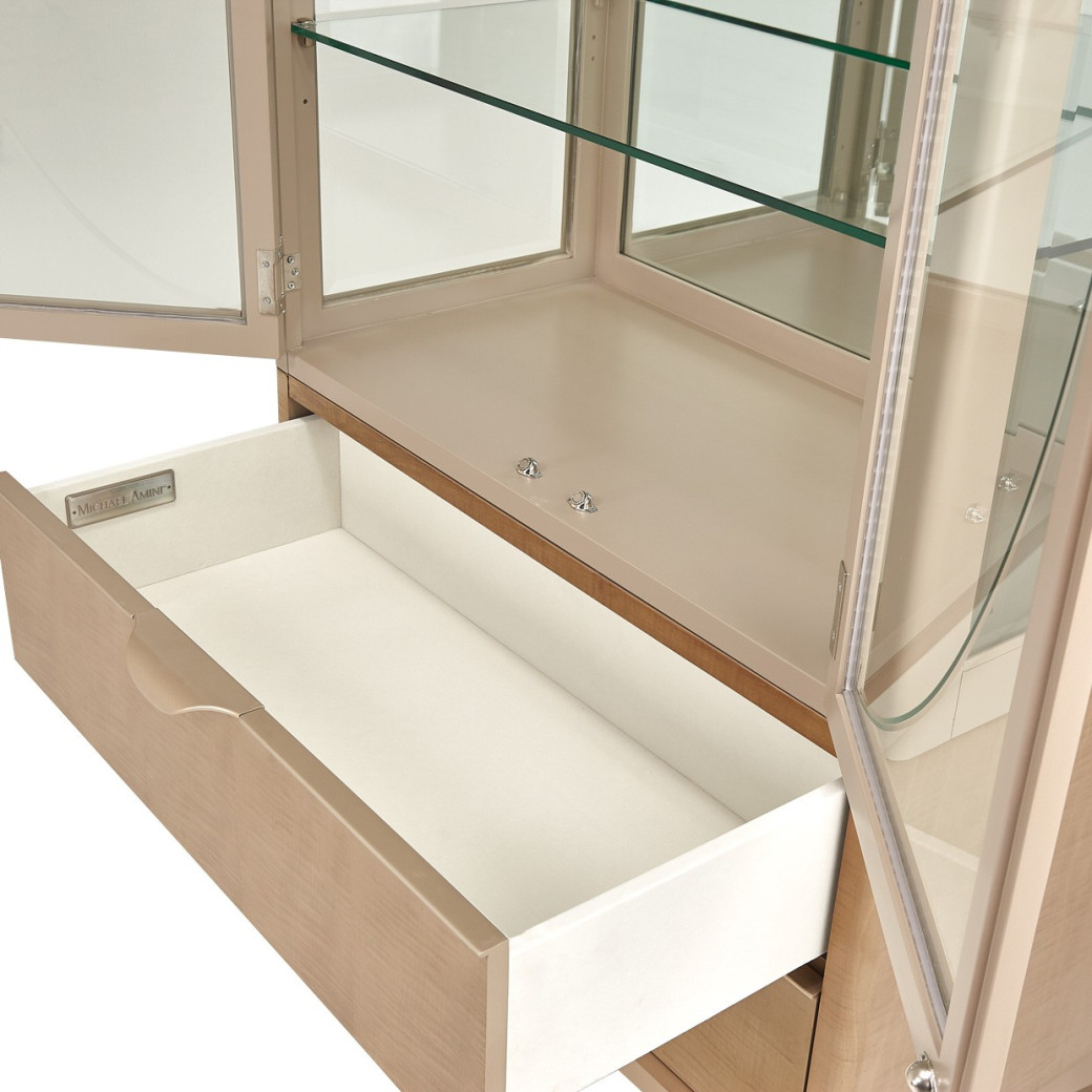 Display Cabinet Malibu Crest Collection By Michael Amini