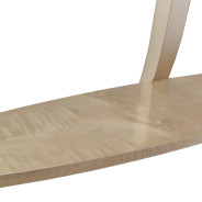 Console Table W/Glass Malibu Collection By Michael Amini