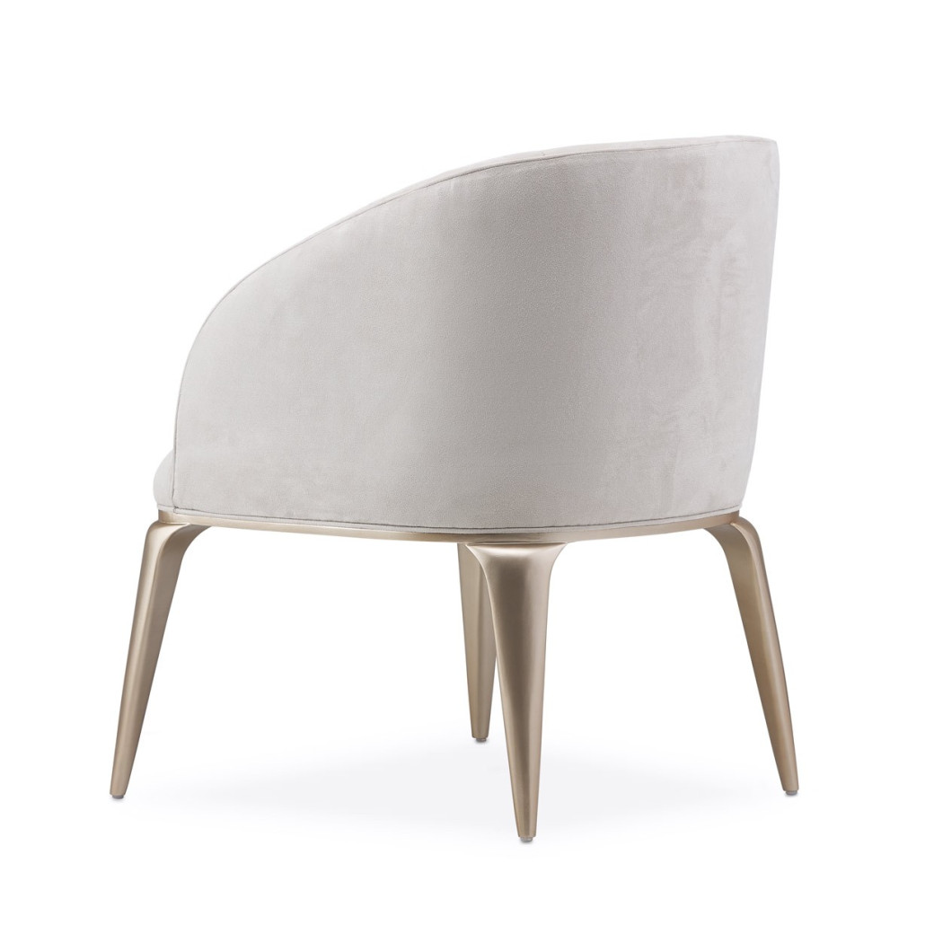 Malibu Crest Vanity Chair Chardonnay By Michael Amini