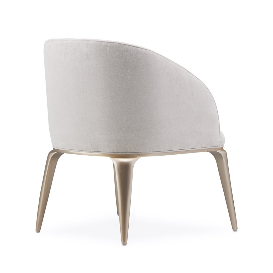 Malibu Crest Vanity Chair Chardonnay By Michael Amini