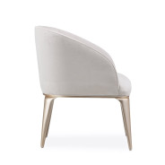 Malibu Crest Vanity Chair Chardonnay By Michael Amini