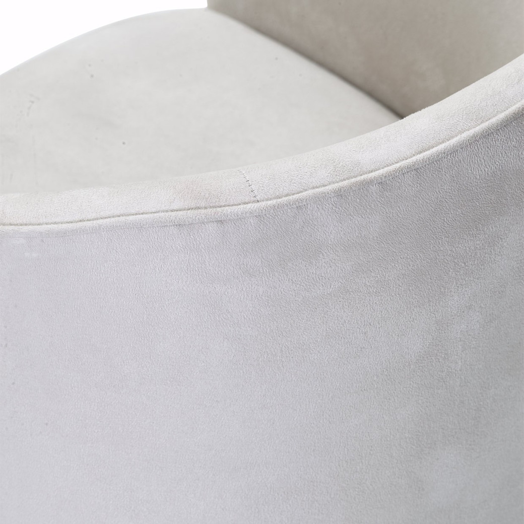 Malibu Crest Vanity Chair Chardonnay By Michael Amini
