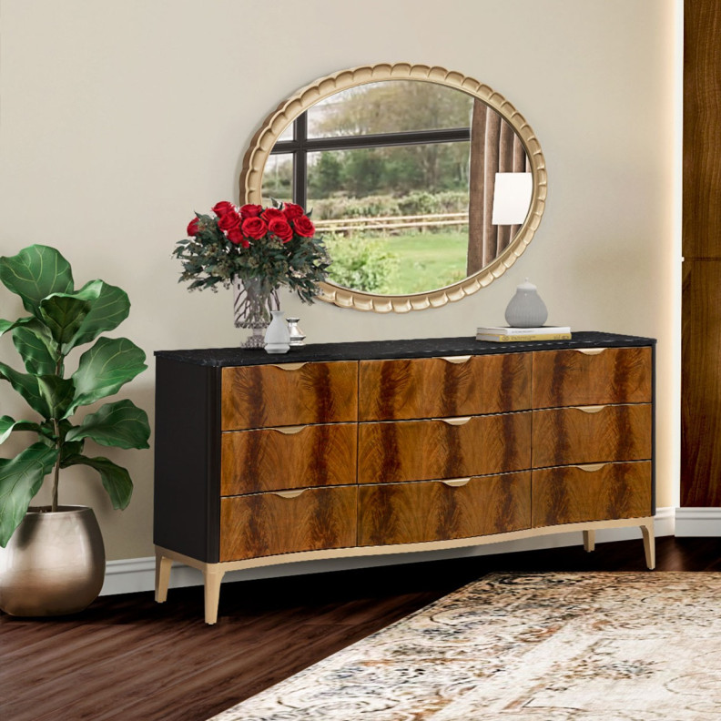 Sideboard Malibu Crest Crotch Mahogany Collection By Michael Amini.9007007-411