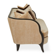Sofa Malibu Crest Crotch Mahogany Collection By Michael Amini