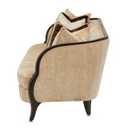 Sofa Malibu Crest Crotch Mahogany Collection By Michael Amini