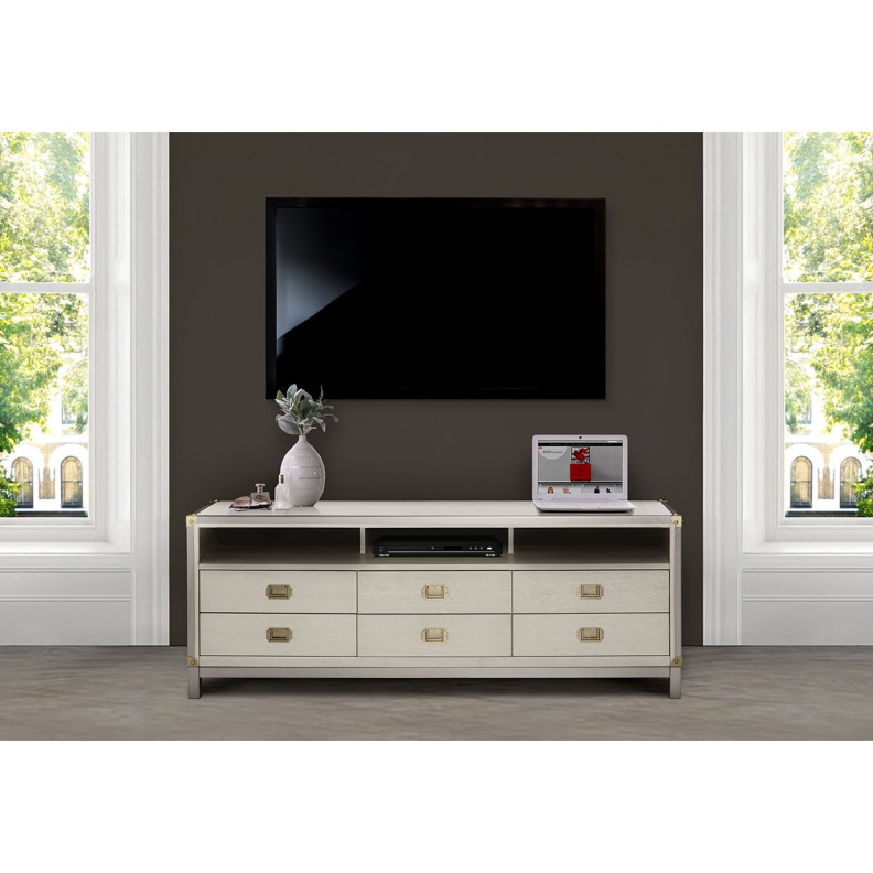 TV Console Menlo Station Collection by Michael Amini