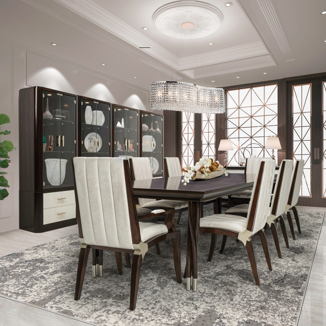 Dining Set Paris Chic Collection by Michael Amini