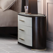 Accent Cabinet Nightstand Paris Chic Collection by Michael Amini. NF9003040-409