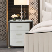 Accent Cabinet Nightstand Paris Chic Collection by Michael Amini. NF9003040-409