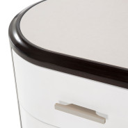 Accent Cabinet Nightstand Paris Chic Collection by Michael Amini. NF9003040-409