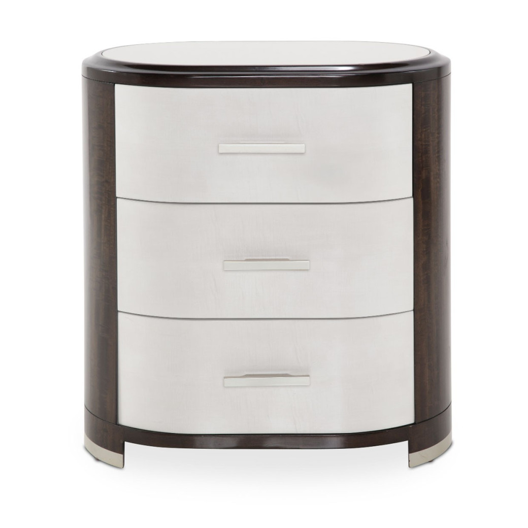 Accent Cabinet Nightstand Paris Chic Collection by Michael Amini. NF9003040-409