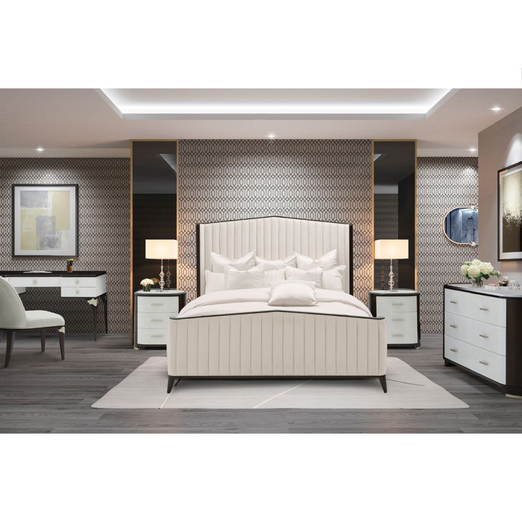 Accent Cabinet Nightstand Paris Chic Collection by Michael Amini. NF9003040-409