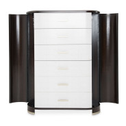 6 Drawer Vertical Storage Paris Chic Collection By Michael Amini