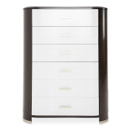 6 Drawer Vertical Storage Paris Chic Collection By Michael Amini