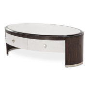 Oval Cocktail Table Paris Chic Collection By Michael Amini