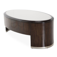 Oval Cocktail Table Paris Chic Collection By Michael Amini