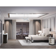 Round End Table Paris Chic Collection By Michael Amini. NF9003202-409