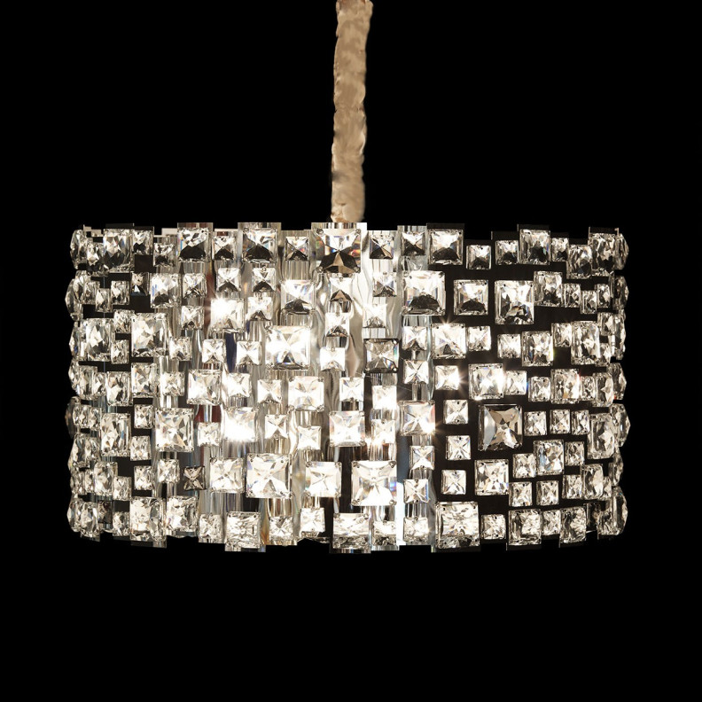 LT-CH966-12CLR Michael Amini Facets12 Light Chandelier