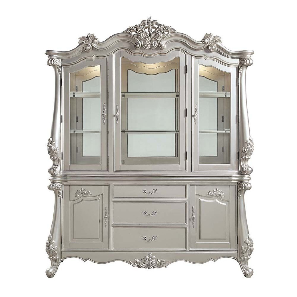 DN0371 Champagne Finish Hutch & Buffet Bently Collection By Acme Furniture