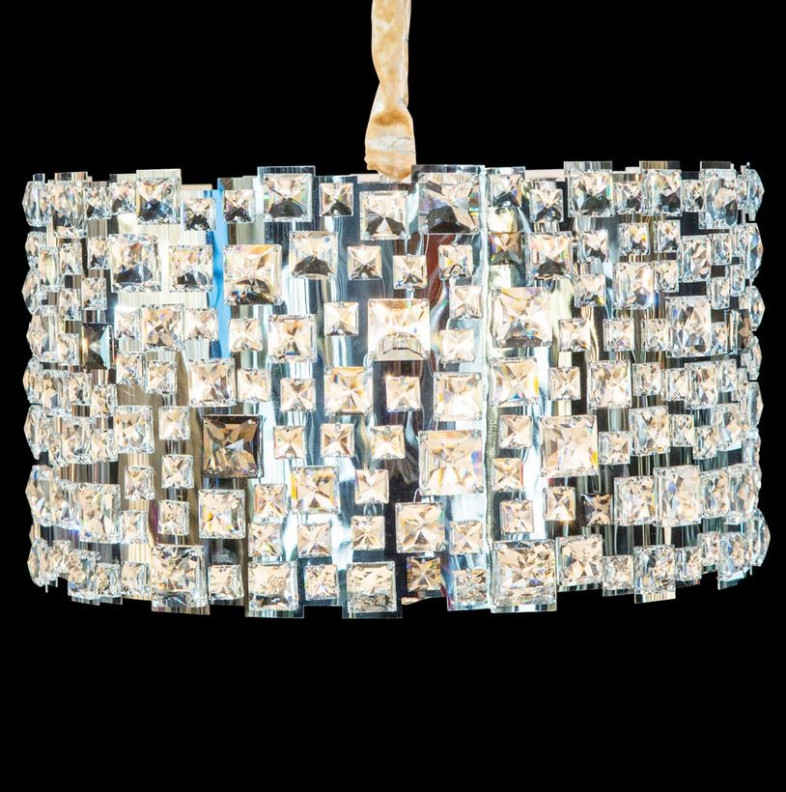 LT-CH964-6CLR Michael Amini Facets6 Light Chandelier