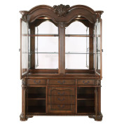 04079 Cherry Finish Hutch & Buffet Chateau De Ville Collection By Acme Furniture