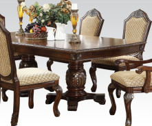 64075 Dining Set Chateau de Ville Espresso Finish By Acme Furniture