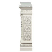 AC01617 Antique White Finish Fireplace Vanaheim Collection By Acme Furniture