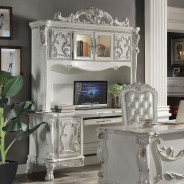 OF01715 Executive writing desk Dresden Bone White Finish Collection By Acme Furniture