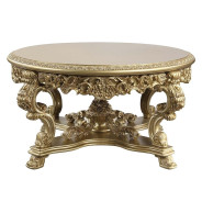 HD 8086 Round Dining Set Homey Design Victorian, European & Classic design