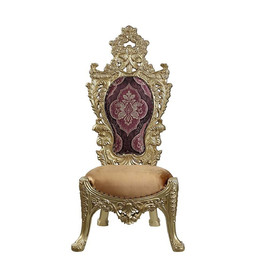 HD 8086 Round Dining Set Homey Design Victorian, European & Classic design