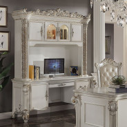 OF01517 Vendome Antique Pearl Collection Executive Writing Desk By Acme Furniture