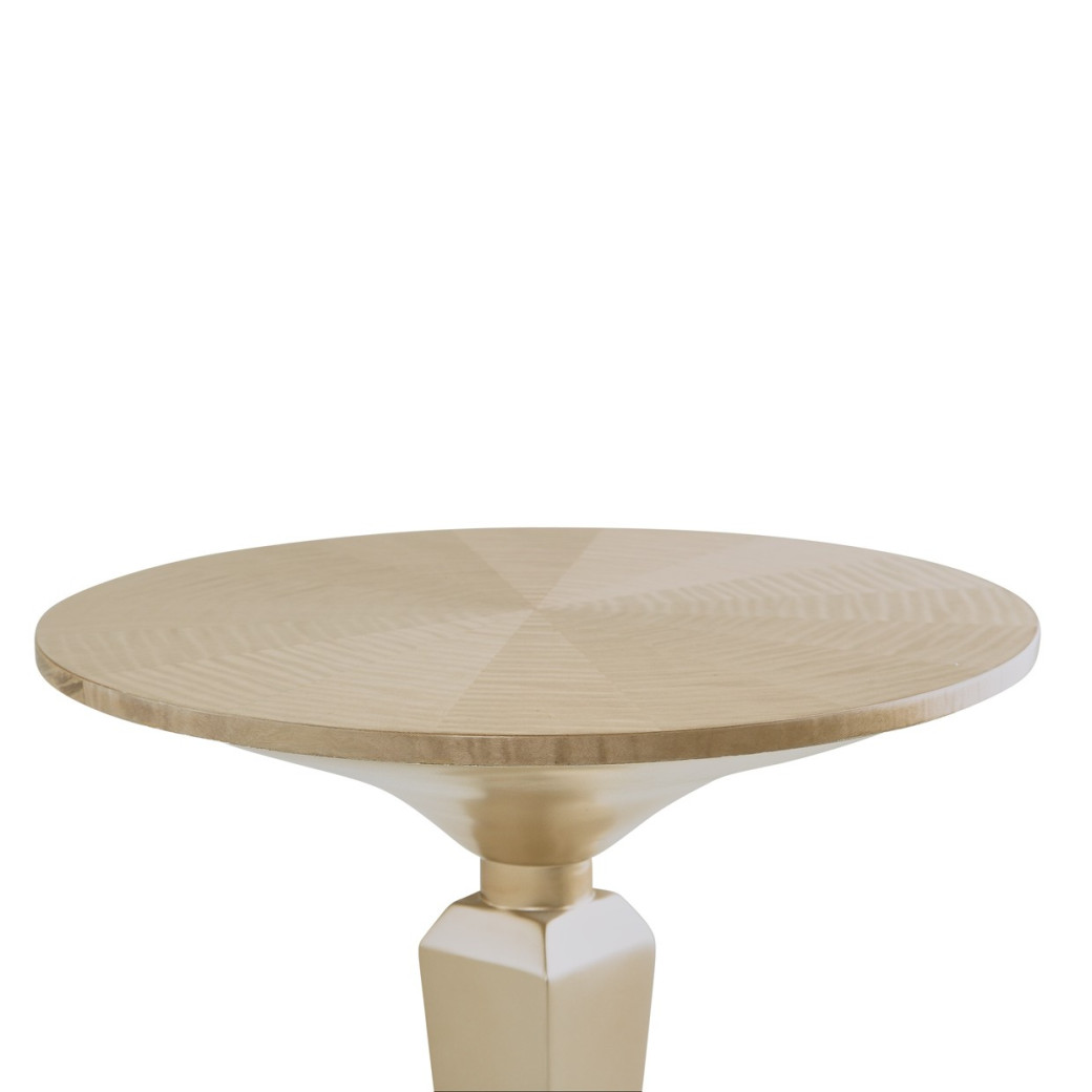 Round Pedestal Tea Table  Malibu Crest-V129 Collection By Michael Amini
