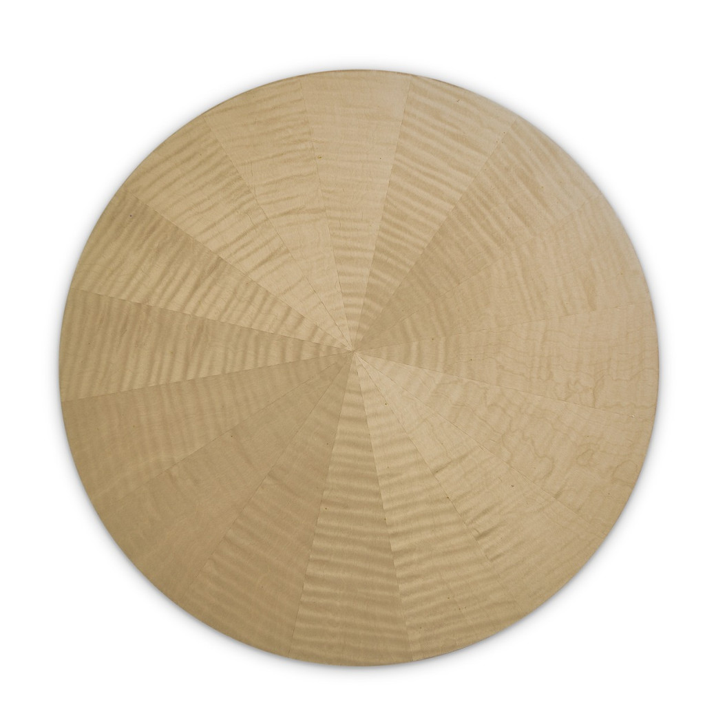 Round Pedestal Tea Table  Malibu Crest-V129 Collection By Michael Amini