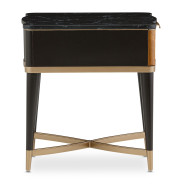 End Table Malibu Crest Crotch Mahogany Collection By Michael Amini. 9007202-411