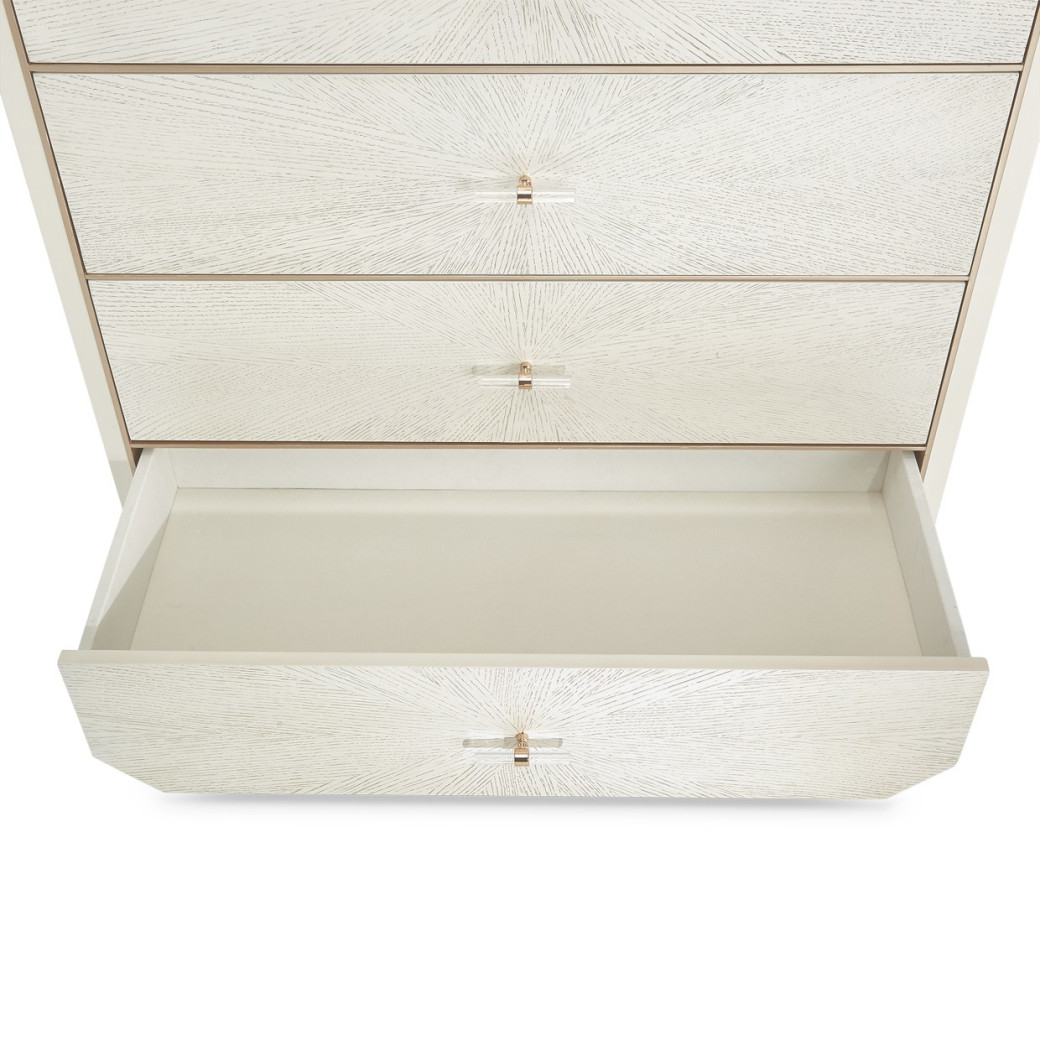 5 Drawer Chest Of Drawers La Rachelle Collection By Michael Amini.9034070-136