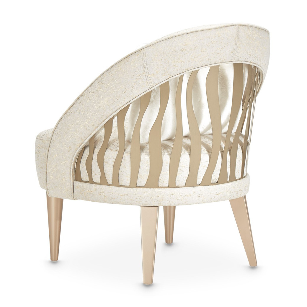 La Rachelle Flame Chair Gold Rush Md Champagne By Michael.9034834-GDRSH-136