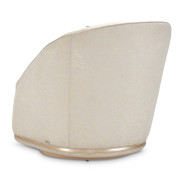 La Rachelle Swivel Chair Gold Rush MdChampagne By Michael Amini.9034839-GDRSH-136