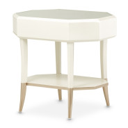 Octagonal End Table W/Drawer La Rachelle Collection By Michael Amini.9034202-136