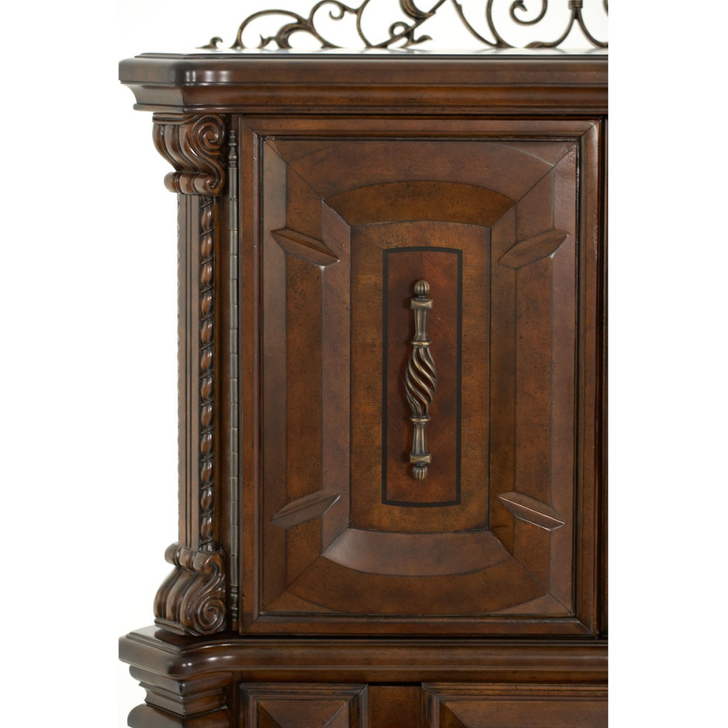 Vertical Storage Cabinets/ Chest Windsor Court Collection By Michael Amini  70070-54