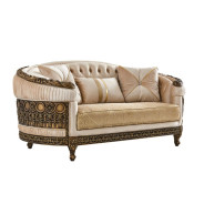 HD 9017 Homey Design Upholstery Living Room Set Victorian, European