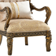 HD 9017 Homey Design Upholstery Living Room Set Victorian, European