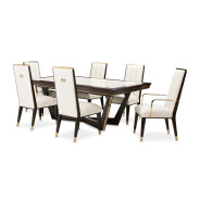 7PC Rectangular Dining Table Belmont Place Collection by Michael Amini.9085000-409