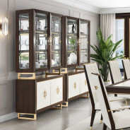 7PC Rectangular Dining Table Belmont Place Collection by Michael Amini.9085000-409