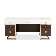 Desk Espresso Finish Belmont Place By Michael Amini.9085207-409