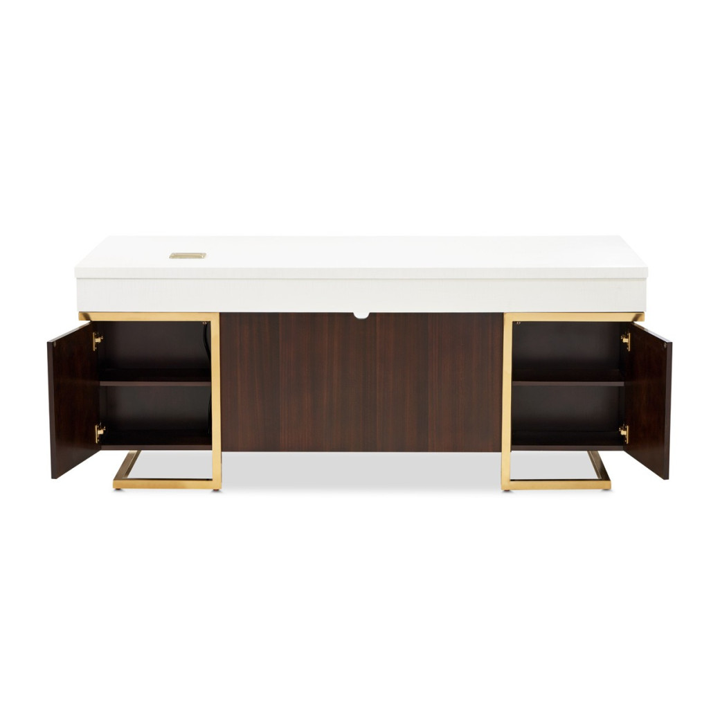 Desk Espresso Finish Belmont Place By Michael Amini.9085207-409