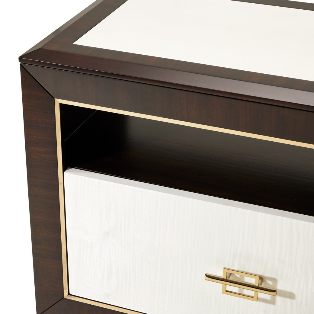 Media Cabinet Espresso Finish Belmont Place Collection By Michael Amini.9085081-409