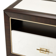 Media Cabinet Espresso Finish Belmont Place Collection By Michael Amini.9085081-409