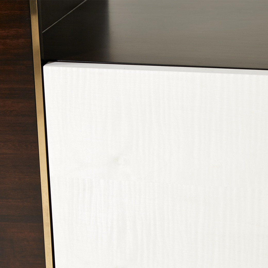 Media Cabinet Espresso Finish Belmont Place Collection By Michael Amini.9085081-409