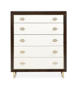 5 Drawer Chest Espresso Finish Belmont Place Collection By Michael Amini.9085070SA-409